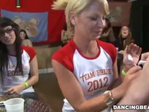 Party Sluts Like Whip cream On Their Dicks