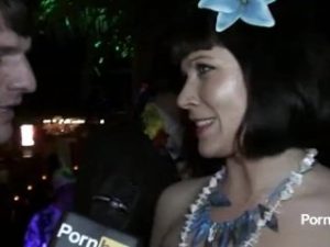 PornhubTV Liselle Bailey Interview at SHAFTAs 2012