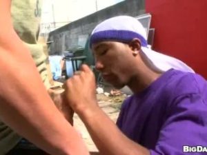 Corner Thug Gets A Taste Of Some Hard Anal Fuck