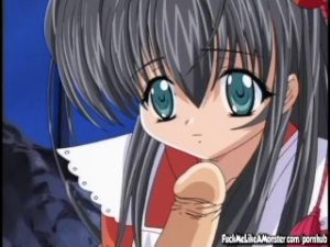 Cute Hentai Teen Chick In An Act Of Sexual Servitude