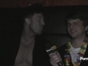 PornhubTV Jonny Cockfill Interview at SHAFTAs 2012