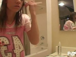 Teen Getting Dolled Up