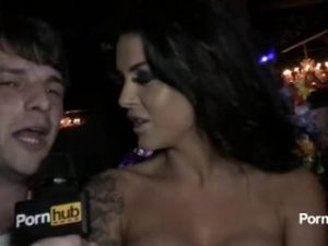 PornhubTV Stacey Lacey Interview at SHAFTAs 2012