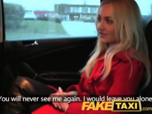 FakeTaxi girl in secret sperm donar
