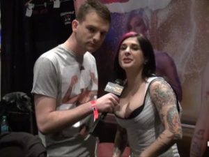 PornhubTV with Joanna Angel at eXXXotica 2013