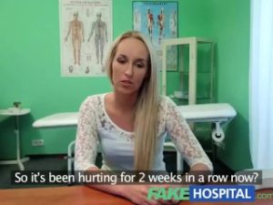 FakeHospital Blonde womans headache cured by cock and her squirting orgasms