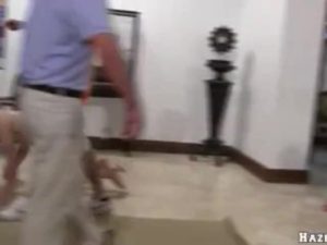 Fraternity Pledge Dog Boy Show