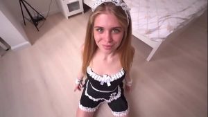 Cute blonde in sexy lingerie is so hot! Amateur Couple